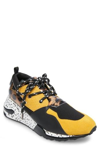 Men's Steve Madden Ridge Sneaker M - Yellow