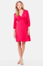 Women's Ingrid & Isabel Nursing Friendly Maternity Wrap Dress - Purple