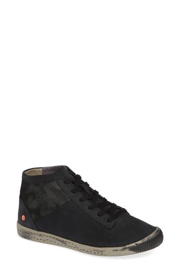 Women's Softinos By Fly London Iap High Top Sneaker Us / 35eu - Black
