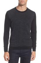 Men's Boss Notto Wool Blend Sweater - Grey