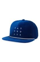 Men's Saturdays Nyc Stanley Snapback Baseball Cap - Blue