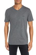 Men's Boss Hugo Boss Teevn-a V-neck T-shirt - Grey