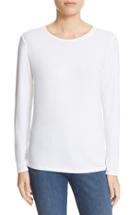 Women's Majestic Filatures Long Sleeve Crewneck Top - White