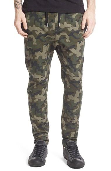 Men's Zanerobe 'salerno' Jogger Pants - Green