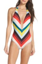 Women's Solid & Striped The Willow One-piece Swimsuit - Red