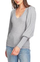 Women's Vince Camuto Plaid Jacquard Sweater Jacket - Black