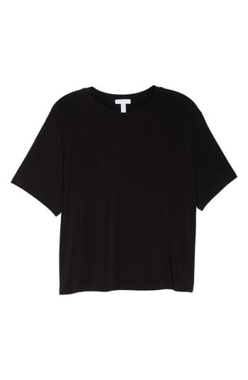 Women's Leith Fitted Tee - Black
