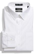 Men's Nordstrom Men's Shop Smartcare(tm) Trim Fit Solid Dress Shirt .5 34/35 - Pink