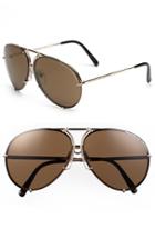 Men's Porsche Design 'p8478' 63mm Aviator Sunglasses -