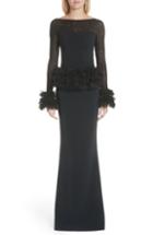 Women's Vince Camuto Lace Ruffle Sleeve Sheath Dress