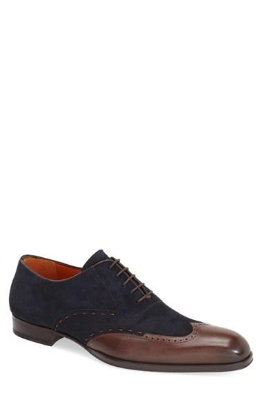 Men's Mezlan 'ronda' Spectator Shoe M - Brown