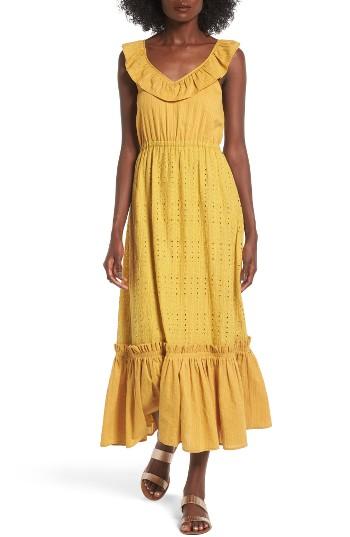 Women's Moon River Eyelet Midi Dress