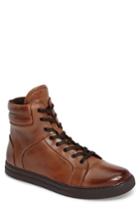 Men's Kenneth Cole New York Double Header Sneaker .5 M - Brown