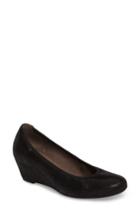 Women's Gabor Wedge Pump M - Black