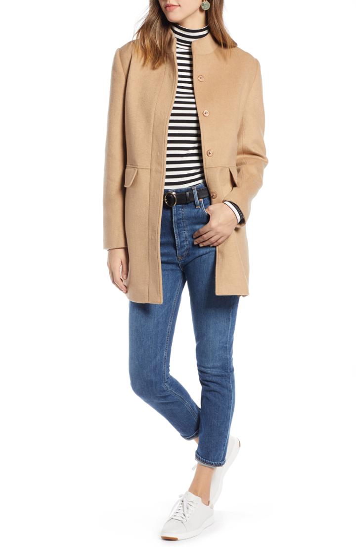 Women's 1901 Snap Front Coat - Brown