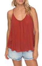 Women's Roxy Local In The Sky Tie Back Tank - Black