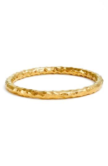 Women's Simon Sebbag Hammered Vermeil Bangle