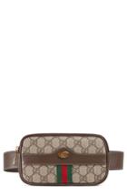 Gucci Ophidia Gg Supreme Small Canvas Belt Bag - Beige