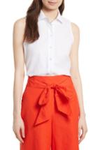 Women's Kate Spade New York Rickrack Cotton Top - White