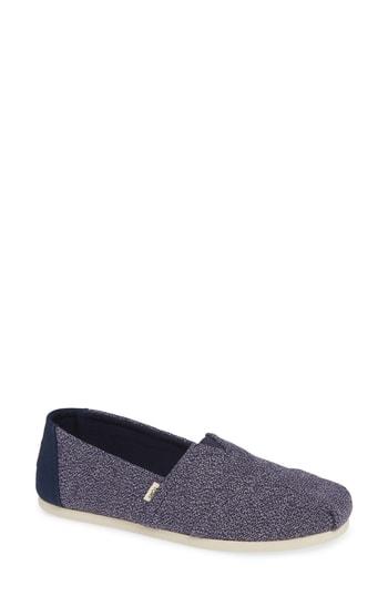 Women's Toms Classic - Alpargata Slip-on B - Blue