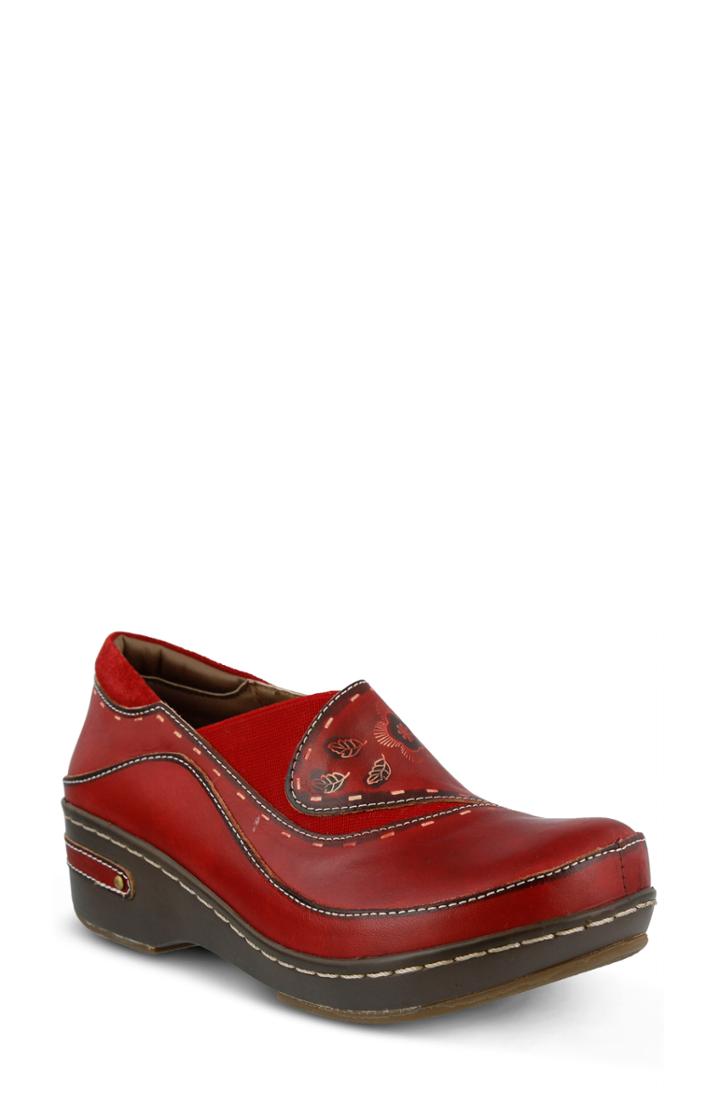 Women's L'artiste Burbank Slip-on .5-8us / 38eu - Red