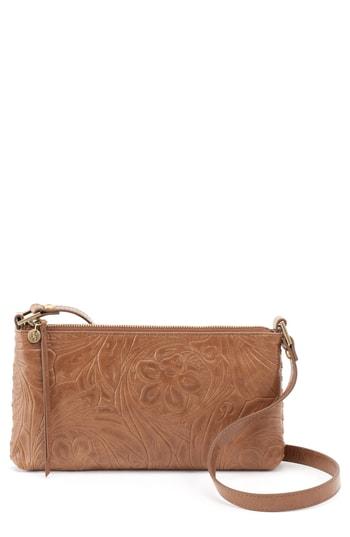 Hobo Riff Leather Crossbody Bag - Black