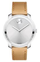 Women's Movado Bold Thin Leather Strap Watch, 36mm