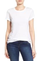 Women's Halogen Short Sleeve Crewneck Tee, Size - White