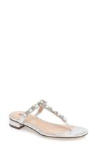 Women's Pink Paradox London Wave Flip Flop M - Metallic