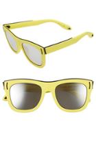 Women's Givenchy 52mm Cat Eye Sunglasses - Yellow/ Silver