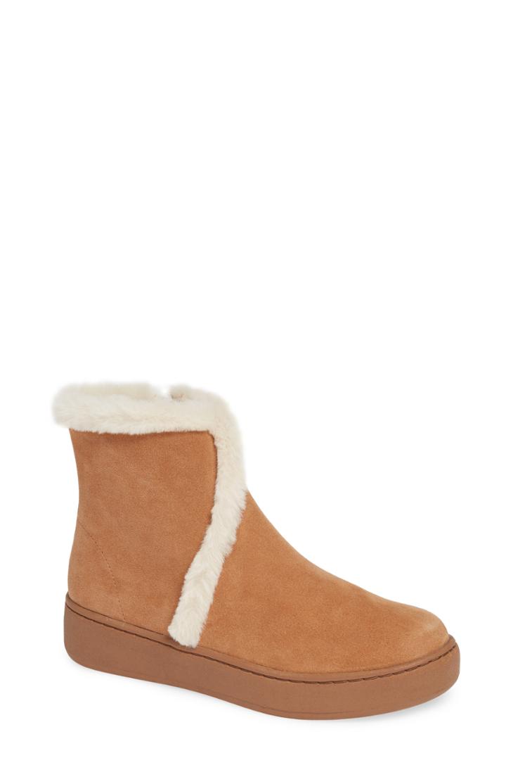 Women's Soludos Whistler Cozy Faux Fur Lined Boot M - Brown