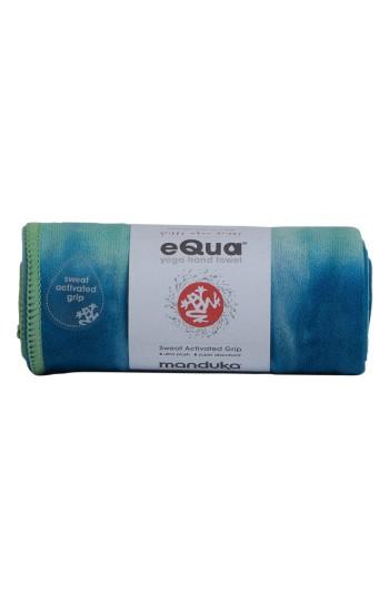 Manduka Equa Hand Dyed Yoga Hand Towel, Size - Blue