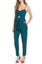 Women's Leith Keyhole Jumpsuit, Size - Green
