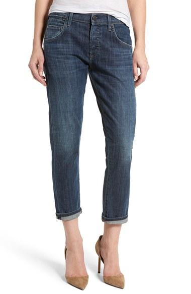 Women's Citizens Of Humanity Emerson Slim Boyfriend Jeans - Blue