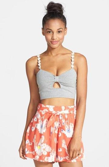 Elodie 'daisy' Bralette (juniors) Heather