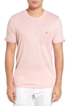 Men's Ted Baker London Apel Print Pocket T-shirt (xl) - Coral