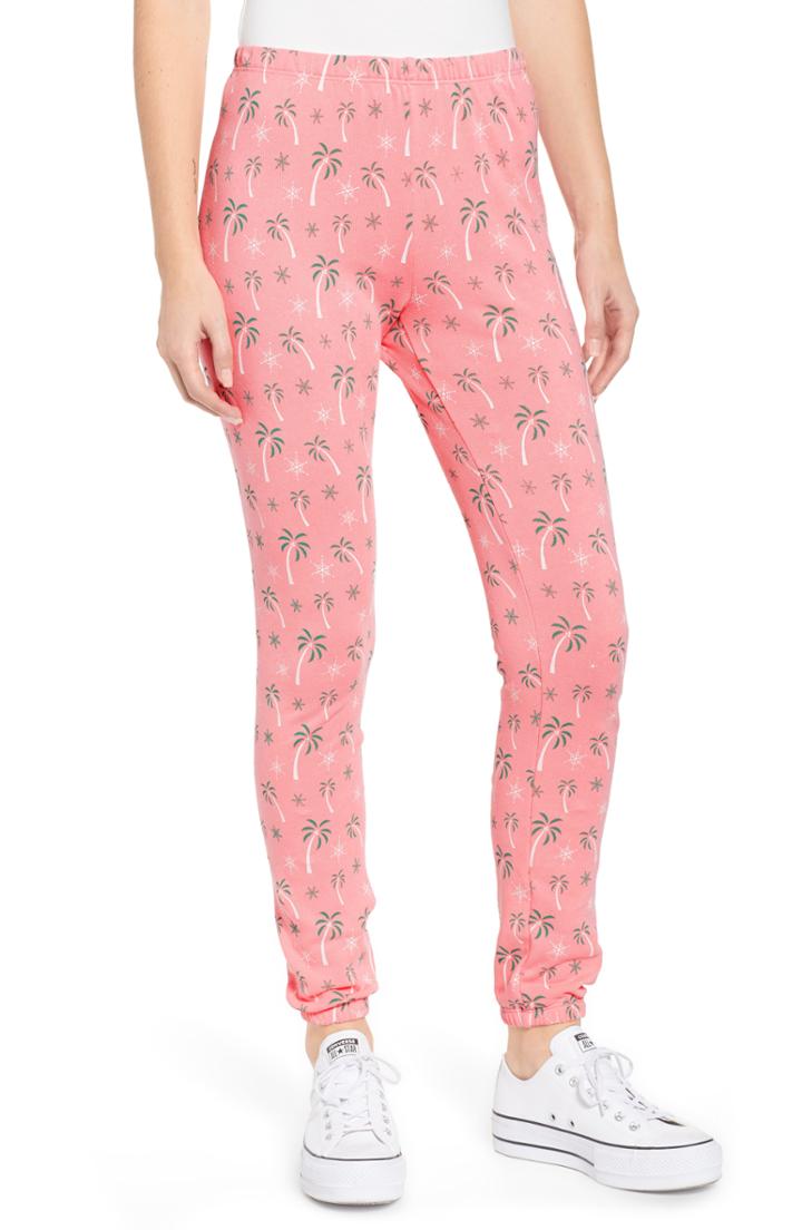 Women's Wildfox Tropical Christmas Sweatpants