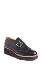 Women's Halogen Emma Monk Strap Oxford .5 M - Black