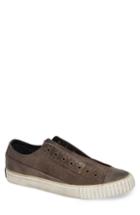 Men's Bootleg By John Varvatos Studded Sneaker .5 M - Grey