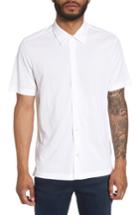 Men's Theory Slim Fit Air Pique Sport Shirt - White