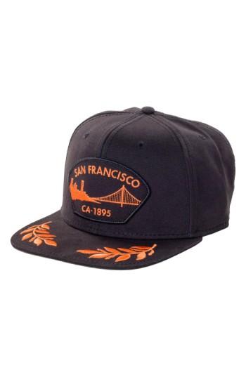 Men's Goorin Brothers 'san Francisco' Baseball Cap - Black