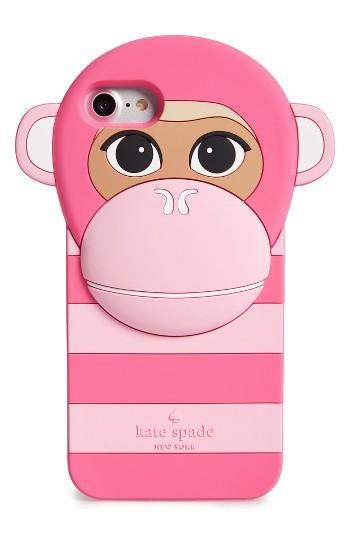 Kate Spade New York Monkey Silicone Iphone 7 Case -