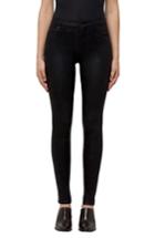 Women's J Brand Maria High Waist Velvet Skinny Jeans - Black