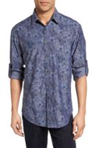 Men's James Campbell Fit Floral Print Sport Shirt