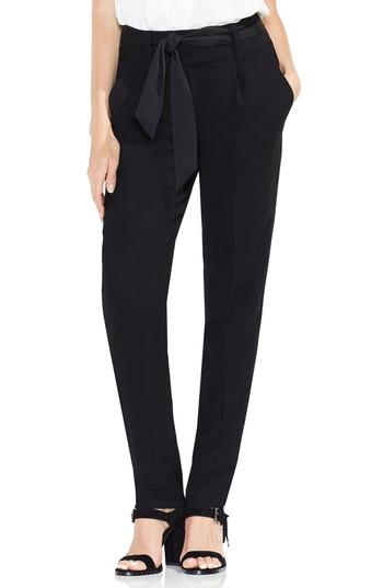 Women's Vince Camuto Matte Shine Crepe Slim Leg Pants