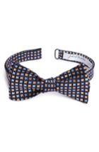 Men's John W. Nordstrom Xerxes Mini Silk Bow Tie, Size - Orange