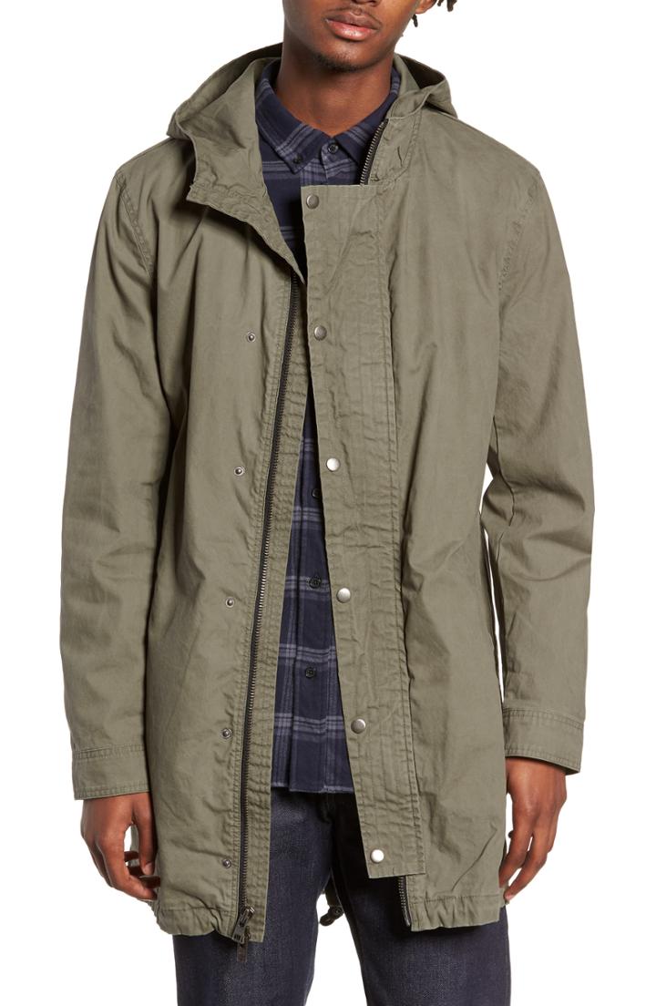 Men's The Rail Twill Parka - Green