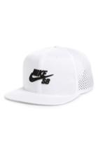 Men's Nike Sb Performance Trucker Hat - White