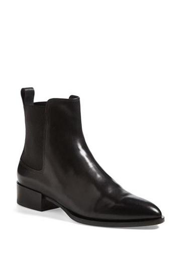 Vince 'yarmon' Almond Toe Calfskin Leather Chelsea Boot (nordstrom Exclusive) (women) Womens