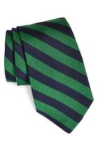 Men's Gitman Stripe Silk Tie, Size - Green